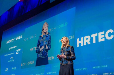 Arianna Huffington at HR Tech World