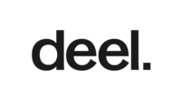 DEEL black logo