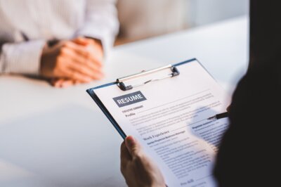 HRMS with recruitment features - job interview